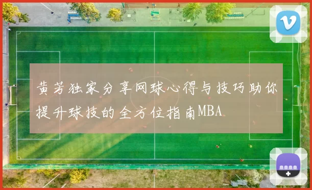 黄芳独家分享网球心得与技巧助你提升球技的全方位指南MBA
